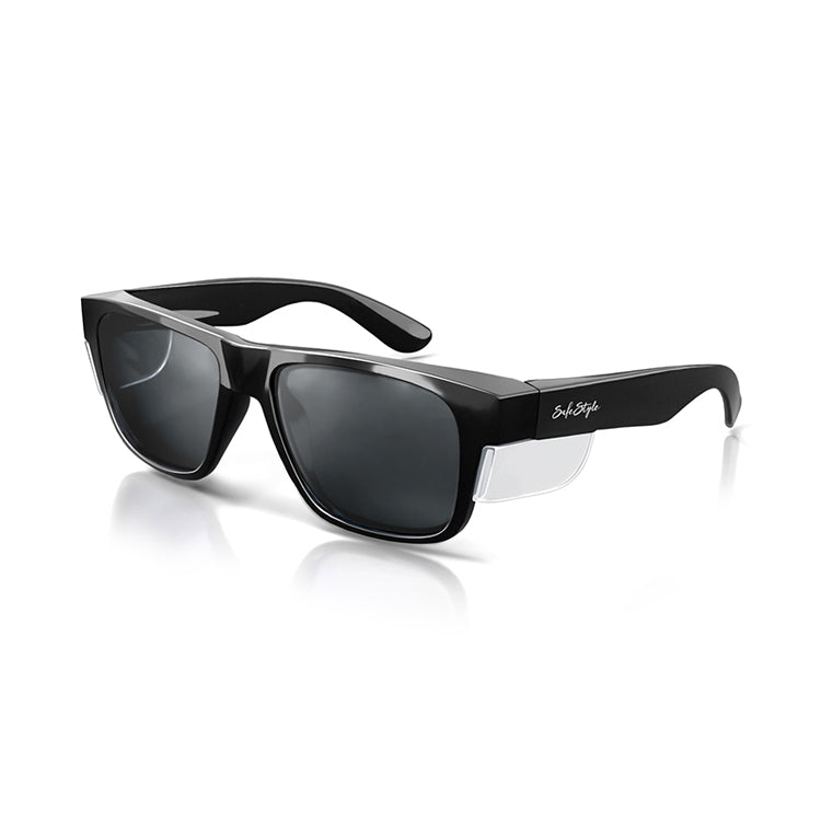 SafeStyle -FBTK100 Fusion Kids Black Frame Tinted Lens